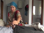 Kürt temizlikçi İstanbul'daki otelde siyahi turistle aldatıyor - TURK PORN TURBANLI AMATOR 8/16