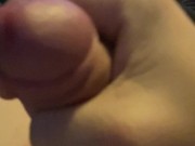 Huge cum load from small dick 9/16