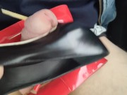 Girls love it when I fuck their high heels and fill them with cum 13/16
