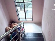 One day girlfriend and boyfriend secretly have hardcore sex. 9/16