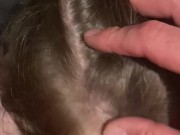 I swallow daddy's cum like a good girl, more on OF!!💋 15/16