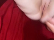 I swallow daddy's cum like a good girl, more on OF!!💋 5/16