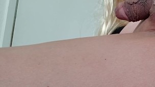 TS Princess cumming while fucked, POV for daddy.