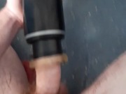 Super lubed up sex machine ×2 cum 11/16