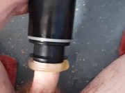 Super lubed up sex machine ×2 cum 8/16