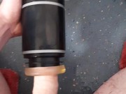 Super lubed up sex machine ×2 cum 9/16