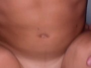 Daddy finishes on my hard belly 5/16