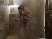 I wanted to take a shower but he fucked me right there 13/16