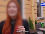 Busty Babe Sucks YouTuber in Vestibule, Then Gets Banged at his Place 2/16