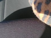 RISKY CAR MASTURBATION/NEARLY CAUGHT/LOUD INSTENSE ORGASM 13/16