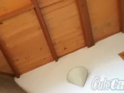 Cute Carla sucks dick then masturbates 3/16