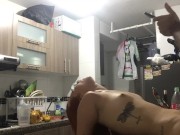 Delicious fuck of my stepfather's cock 16/16