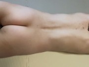 Japanese amateur couple  Naked pilates  全裸ピラティス中にイタズラ 16/16