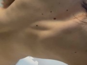 Japanese amateur couple  Naked pilates  全裸ピラティス中にイタズラ 3/16