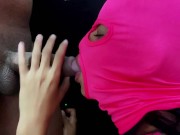 Hermosa de Puerto Rico hace un joi en español para sacarte la leche 16/16