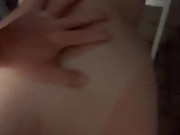 Fucked on cruise ship balcony! Big booty teen let’s crew member bend her over and fuck from behind 10/16