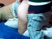 ALUMNOS CALIENTES DE SECUNDARIA TIENEN UNA CITA Y TERMINAN COGIENDO SIN PROTECCION 14/16