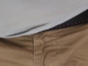 Pissing in the toilet