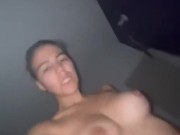 I give my stepbrother's cock a blowjob. 14/16