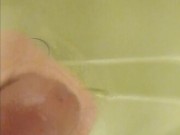 Cumming in the shower 13/16