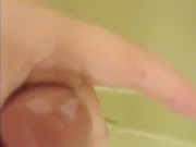 Cumming in the shower 16/16