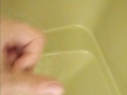 Cumming in the shower 4/16