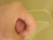 Cumming in the shower 5/16