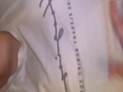 A sexy student with big boobs so wants to take off the bra 2/16