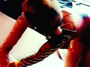 hotel motel stripper cosplay fish net ebony bbc big dick orgy party 6/16