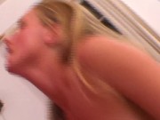 A blonde loves getting her pussy and ass fucked by a hard cock 15/16
