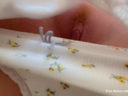 Under skirt in the damn city bus. Finger in my pussy.Risky masturbation 10/16