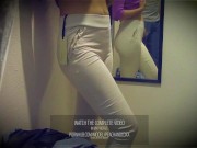 CLIP 💦 CAUGHT FUCKING IN DRESSING ROOM  PUBLIC TRY ON HAUL 8/16