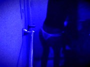 CLIP 💦 FUCKED 3 TIMES IN ONE NIGHT IN THE RESTROOM OF THE BAR 4/16