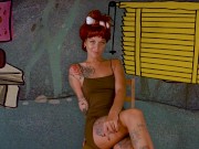 Famous Characters JOI Games - Rock Paper Scissors with Pebbles Flintstones Cosplay - Ep 1 1/16