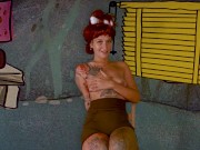 Famous Characters JOI Games - Rock Paper Scissors with Pebbles Flintstones Cosplay - Ep 1 15/16