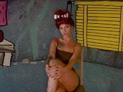 Famous Characters JOI Games - Rock Paper Scissors with Pebbles Flintstones Cosplay - Ep 1