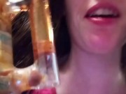 Smoking Compilation Vape Pen 420 Smoke Bong Hit Getting High Stoner Stoned Long Hair Hippie Slut OF 6/16