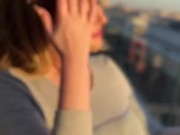 Hot Blondie Gets To Blow Me On Date 10/16