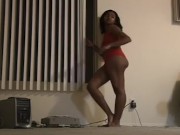 Ebony skin Lisa Stokes enjoys a big eager cock 2/16