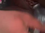 WET GUSHY DILDO PLAY 2/16