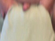 Pillow Humping Cumming & Pissing all over my Pillow and the carpeted floor 9/16