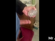 Cock Ring and Fleshlight Quickshot play cumshot 16/16