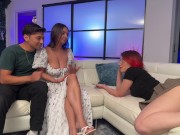 Busty Latina School Girl Punishment: Zoey DiGiacomo & Hailey Rose (IG: @HAILEYROSEFCKS 3/16