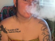 Sexy Solo Smoke Break(more on OF) 12/16