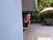 Busty Blonde MILF Elana Bunnz Caught Doing Private Webcam Show by Stepson and Decides to Offer Him One S2:E6 3/16