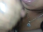 Sexo amateur con morena tetona mamadora de vergas 7/16