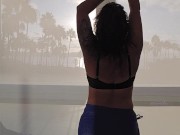 Sunset striptease 4/16