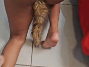 Taking my dog ​​for a walk and peeing and taking a piss bath 09/27/24 16/16