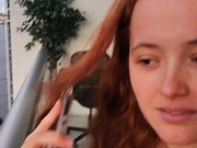 Big natural boobs redhead stepsister skips yacht for skinny blonde - red Eviee - Kyle Stroker 1/16