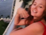 Big natural boobs redhead stepsister skips yacht for skinny blonde - red Eviee - Kyle Stroker 3/16